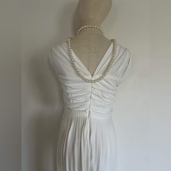 Brand new, Greek steely dress, evening , wedding , white, high waist dress! - Picture 8 of 8